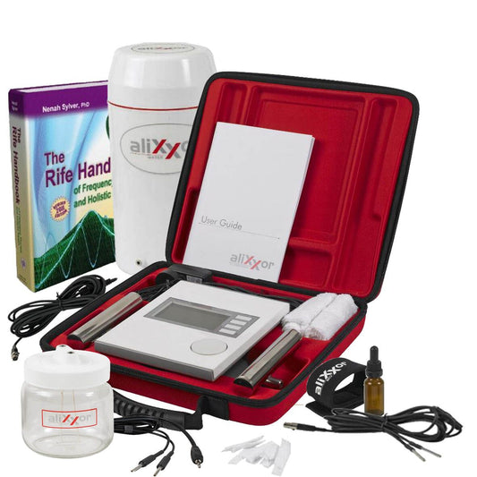 Alixxor Rife Machine - Deluxe Unit, Rife machine for home use, Rife frequency therapy device, Rife frequency generator, Rife technology for wellness, Rife machine for chronic conditions