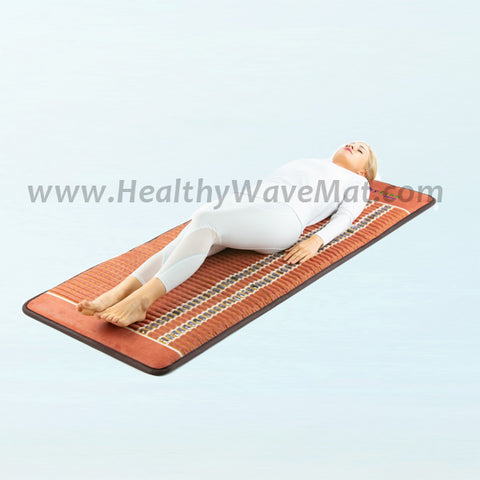 pain relief mat, Far infrared sleep mat Full-sized Amethyst mat74" X28" , PEMF therapy for improved sleep